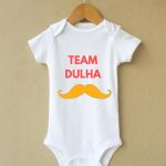 Team Dulha Baby Onesies | Knitroot