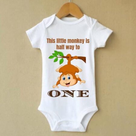 little Monkey Baby Rompers|knitroot