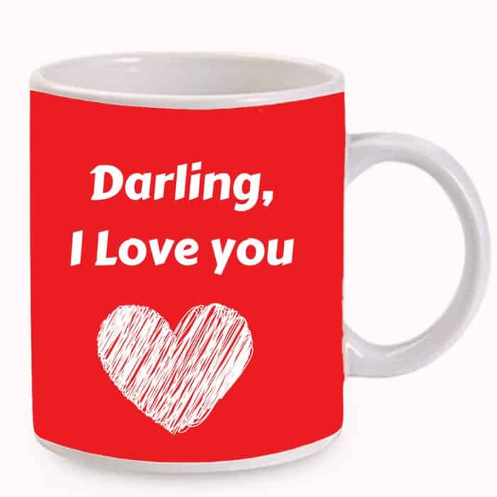 Darliing I love You Coffee Mug|knitroot Darliing I love You Coffee Mug|knitroot