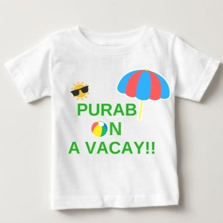 kids T-shirts purab on a vacancy | knitroot