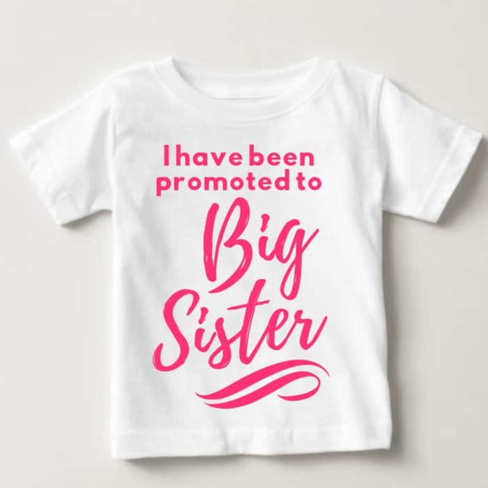 Big sister Kids t-shirt | cute girl | t shirt for girls | Knitroot