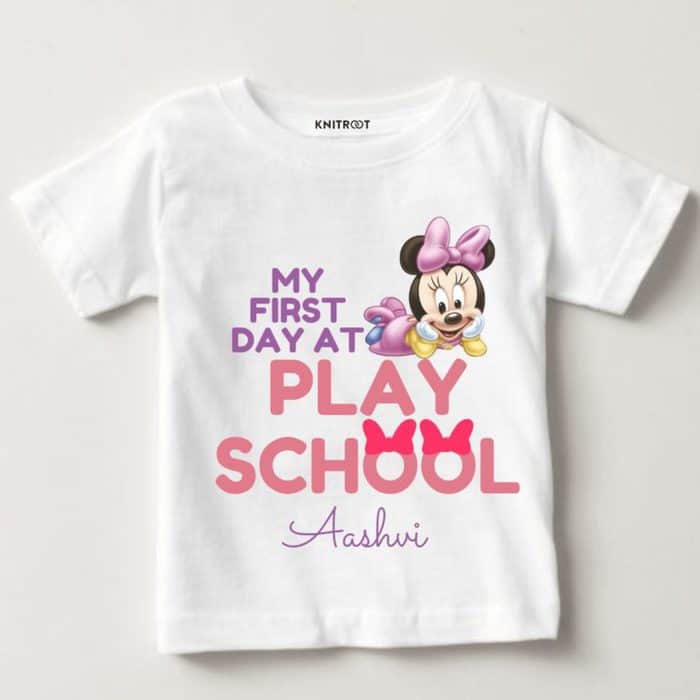 Kids T-shirts |knitroot baby Kids T-shirts First Day Of School kids tshirt | knitroot