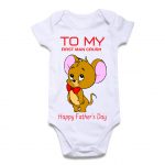 Fathers Day Romper | Knitroot