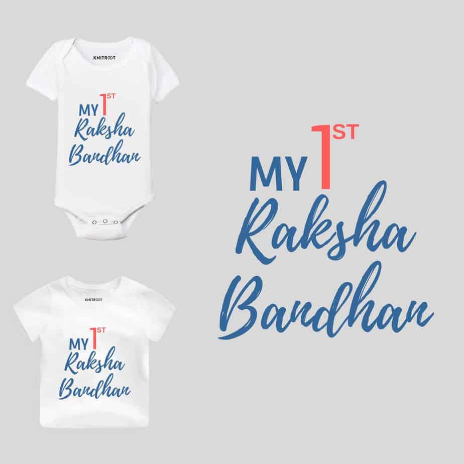 raksha bandhan baby boy t-shirt raksha bandhan baby boy t-shirt