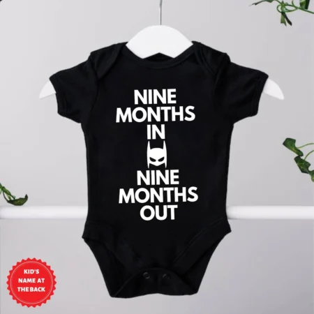 i did 9 months on the inside baby onesie