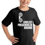 Black Preschool t-shirt | Knitroot