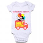 Half Birthday Onesie | Knitroot