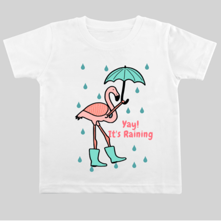 rainy kids t-shirts | Knitroot