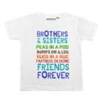 brother and sister friends forever