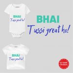 Raksha Bandhan Onesie and Tshirt