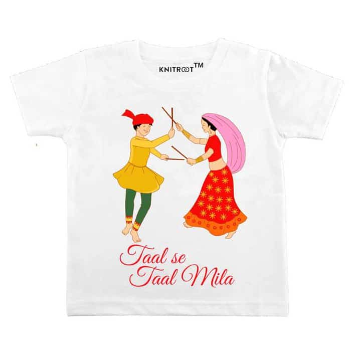 navratri baby garba t-shirt navratri baby tshirt