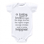 happy baby onesie