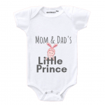 Mom & Dad's Little Prince Baby Romper