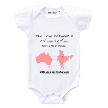 Love Between Maasi & Niece Baby Romper | knitroot