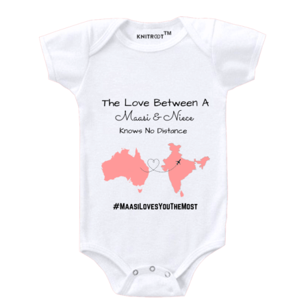 Love Between Maasi & Niece Baby Romper | knitroot