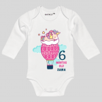 Unicorn design baby romper | knitroot