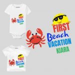 Beach Vacation Printed Baby Wear