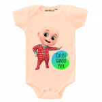 Cutest Ganju Ever-Baby-Romper-White-knitroot