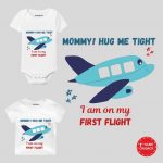 My First Flight Baby Romper