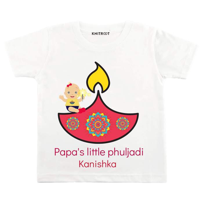 Papa's Little Phuljadi T-shirt