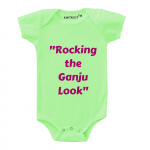 Rocking the ganju look-Baby-Romper-White-knitroot