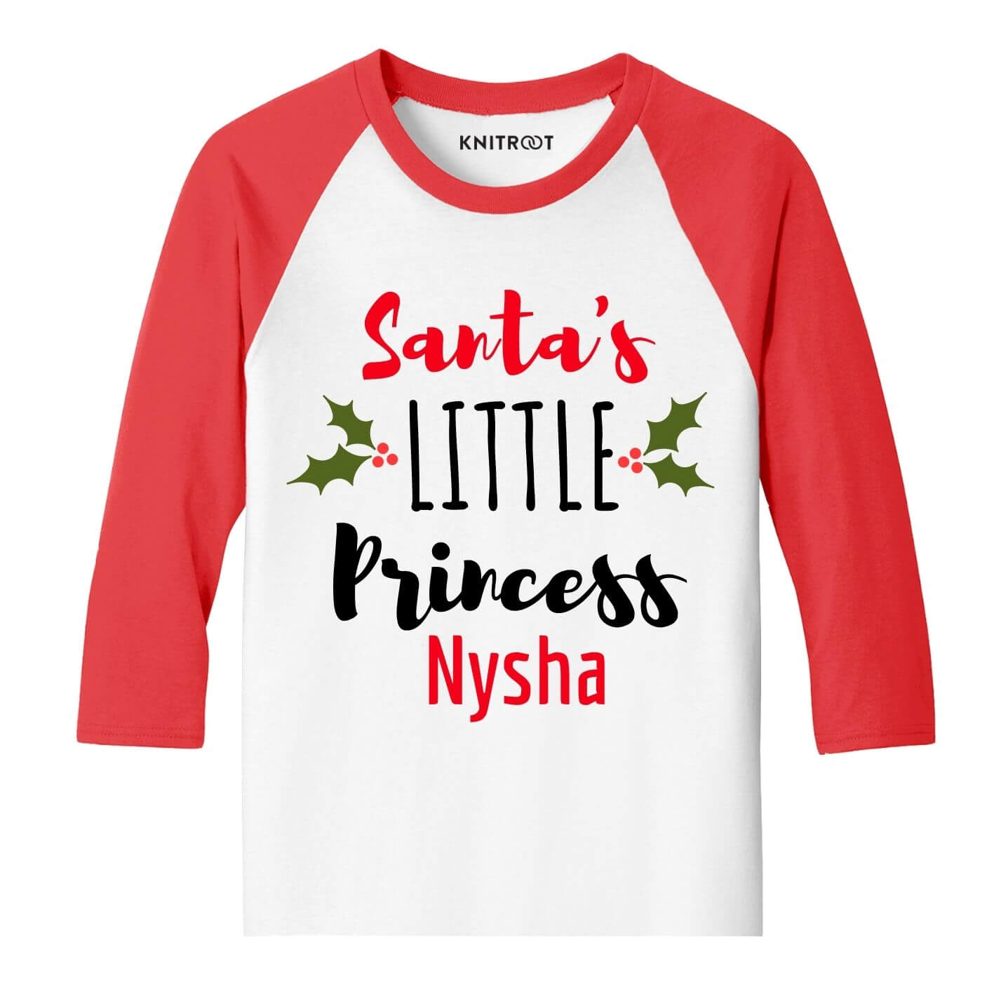 Santa's Little Princess tee