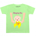 Slaying the Ganju look-Baby-Tshirt-White-knitroot