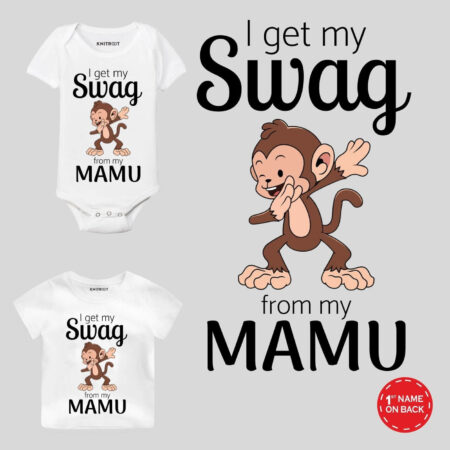 "Swag From My Mamu" Baby Wear