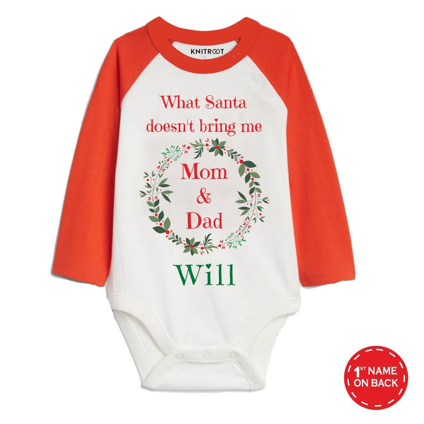 What Santa Does't Bring Me onesie