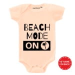 beach mode on romper white