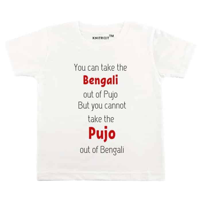 bengali pujo baby T-shirt knitroot