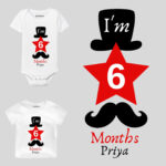 Half Birthday Cap Baby Wear