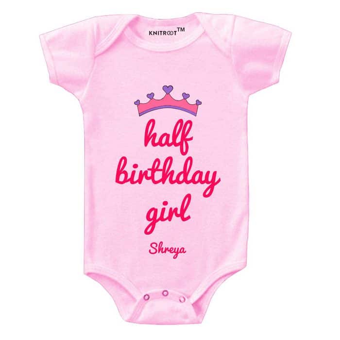 half-birthday-girl-baby-romper-pink-knitroot