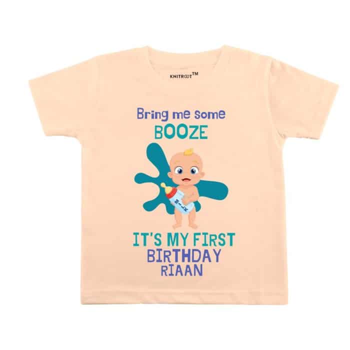 Bring-me-some-booze-its-my-first-birthday-kids-tshirt-peach-knitroot