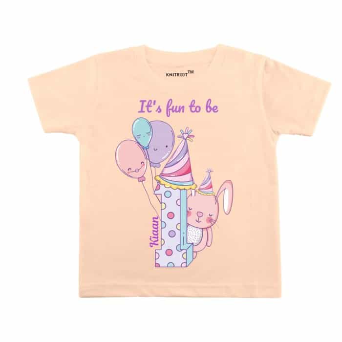 Its-fun-to-be-kiaan-kids-tshirt-peach-knitroot