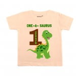 One-a-saurus-kids-tshirt-white-knitroot
