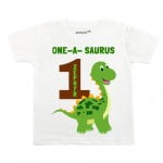 One-a-saurus-kids-tshirt-white-knitroot