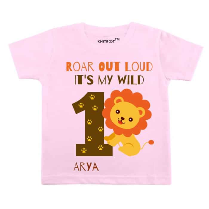 Roar-out-loud-its-my-wild-kids-tshirt-pink-knitroot
