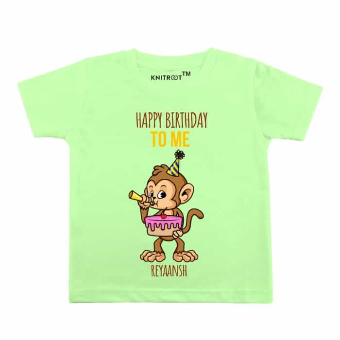 happy-birthday-to-me-kids-tshirt-green-knitroot baby first birthday onesie