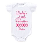 happy valentines day friend rompers