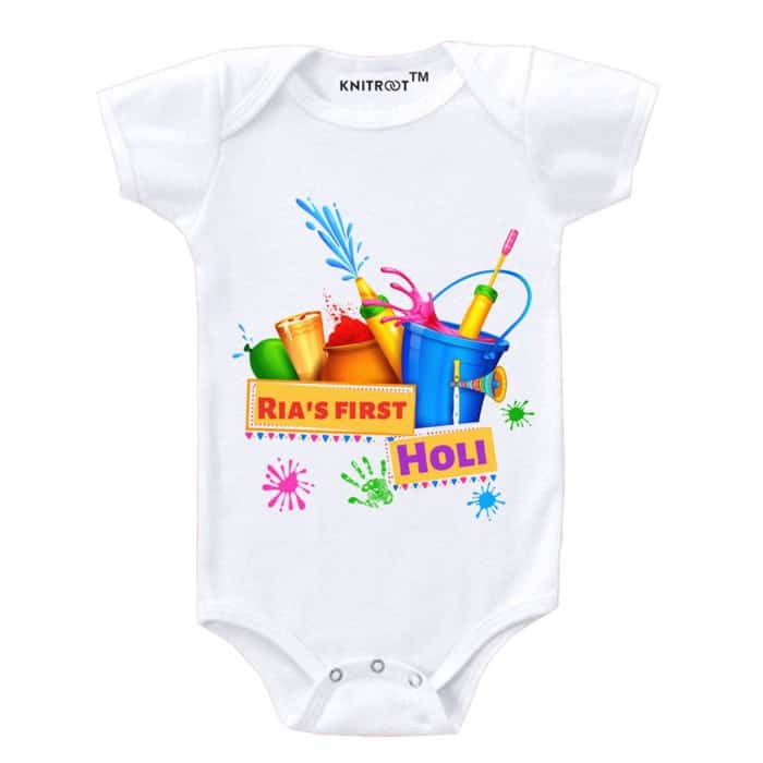 first holi romper