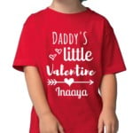 Dads Princess | valentine day t-shirt | knitroot