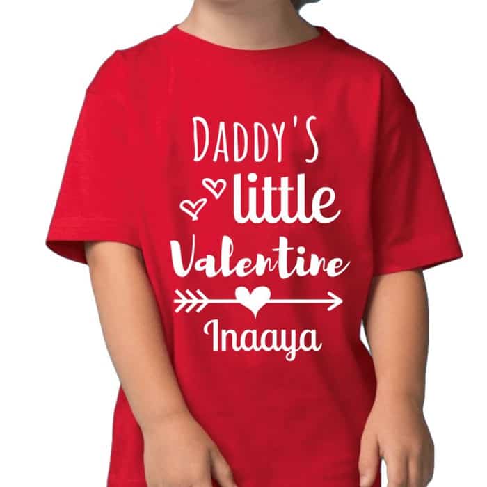 you are my valentine Dads Princess | valentine day t-shirt | knitroot