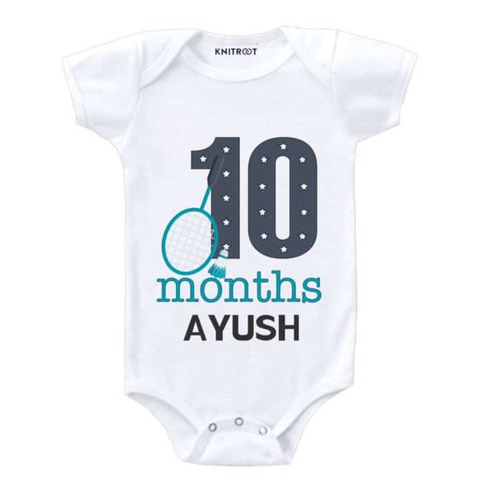 10 month old sport white onesies 10 months baby