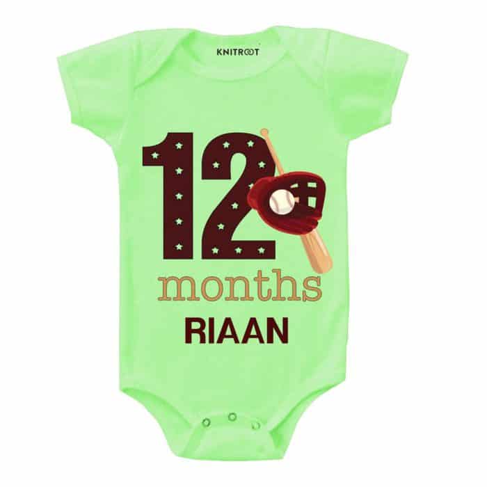 12 month old sport green onesies 12 month old baby