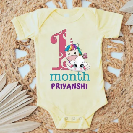 First Month Baby Birthday Wear