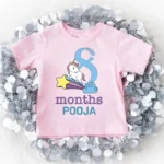 8 Month Baby Birthday Romper