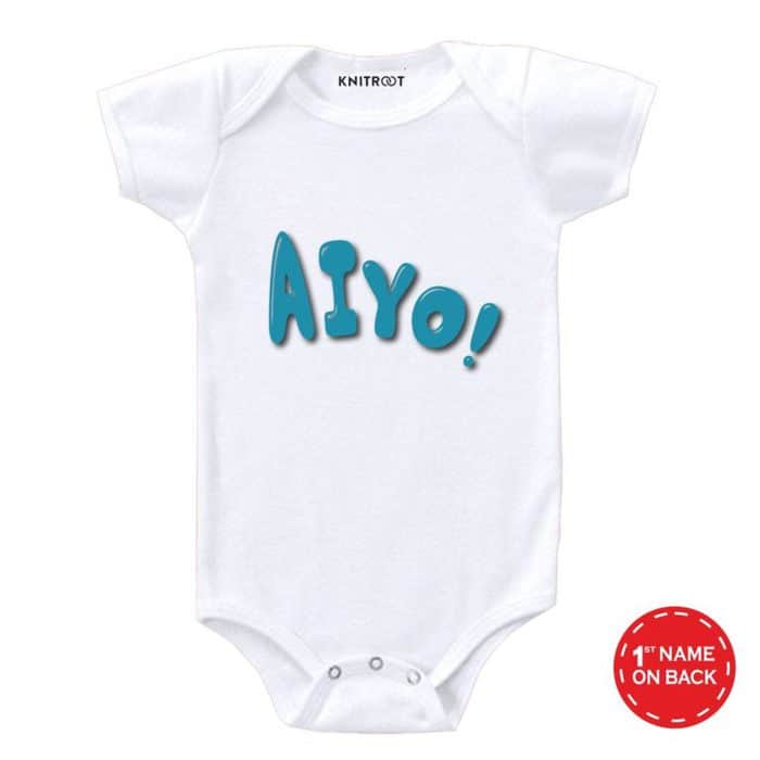 aiyo stated personalized romper for kids