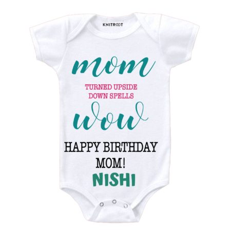 Happy Birthday Mommy Onesie