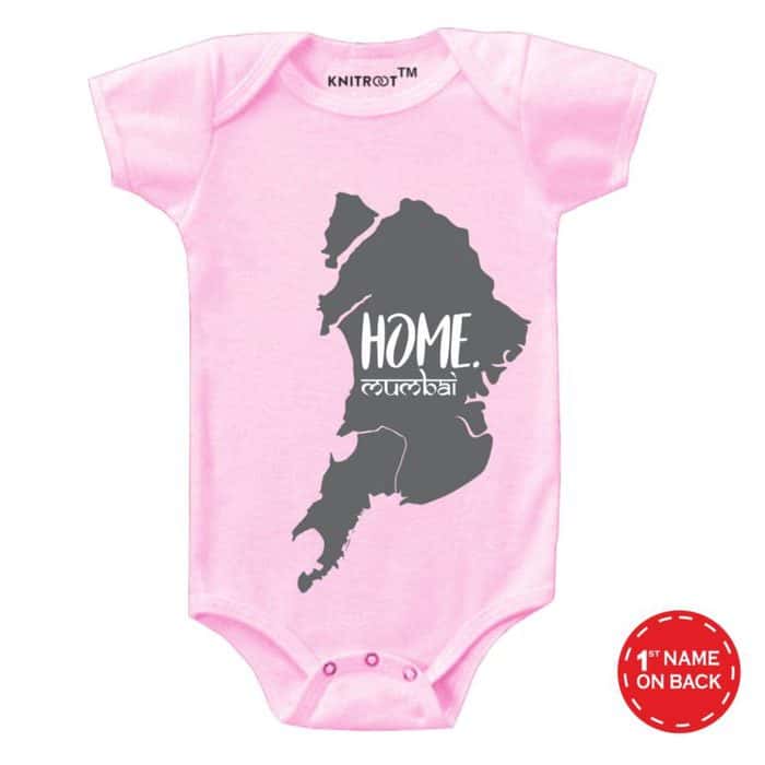 my home mumbai custom baby romper